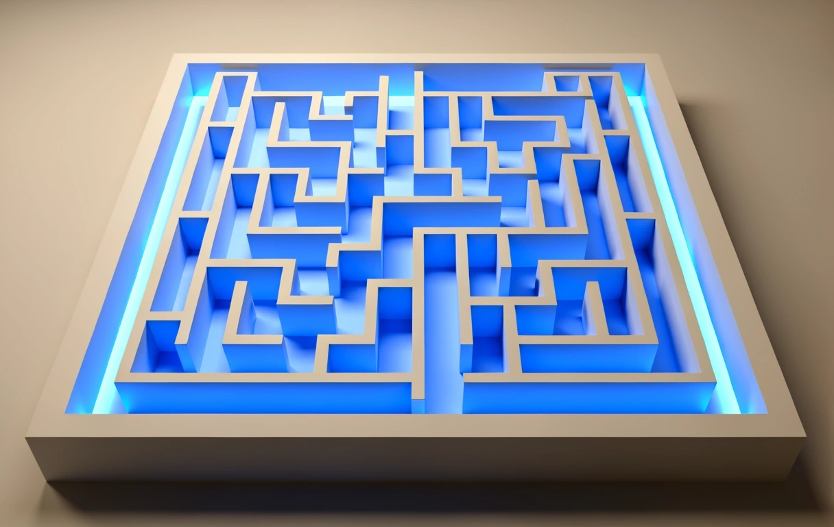 Structural maze